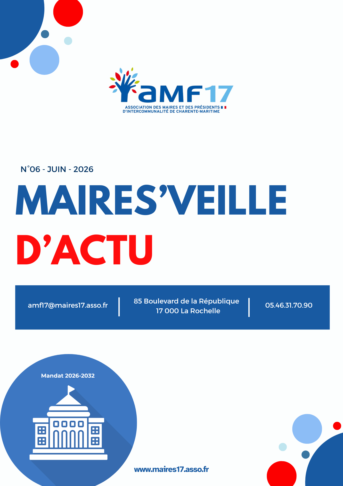 Page de garde - MV'A - Revue AMF17